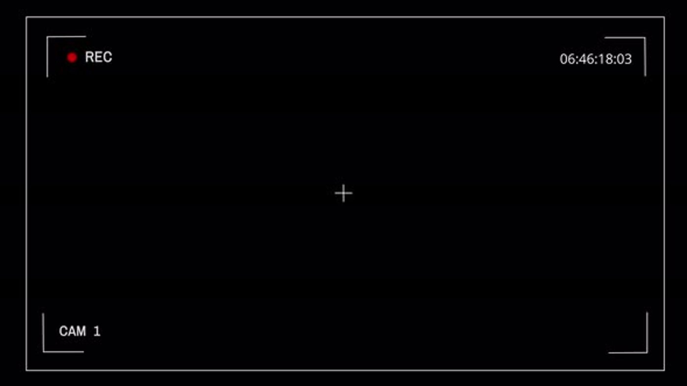 Minimalist Camera Recording Screen Overlay, Backgrounds Motion Graphics ...