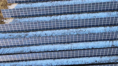 Energie der Sonnenkollektoren