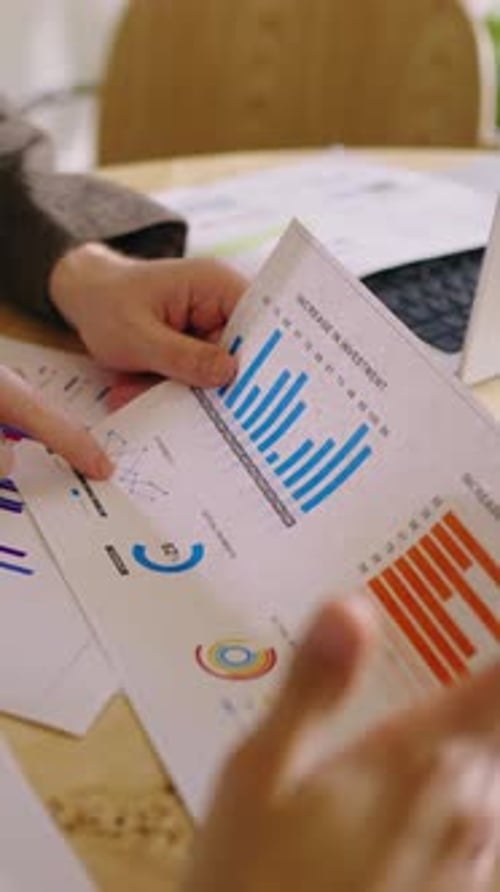 Financial Data Analysis on Charts and Graphs