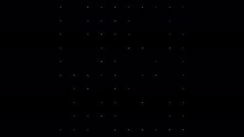 Coleção Radar: animação gráfica de grade com falhas com formas pequenas