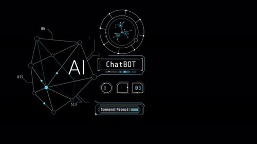 Infographic Animation About AI and Prompt Engineering