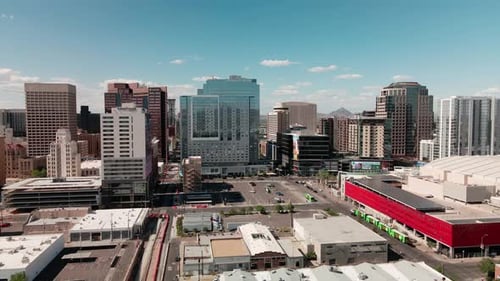 Downtown Phoenix Aerial View 2024