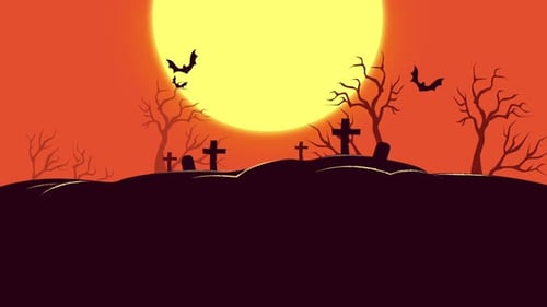 Spooky Halloween Party Text Reveal with Monster Hand