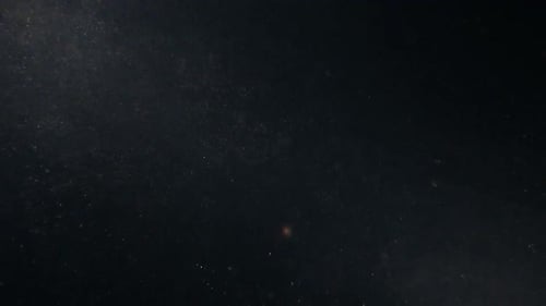 Space Dust, Noise, Sparkles On Black Background. For Overlay