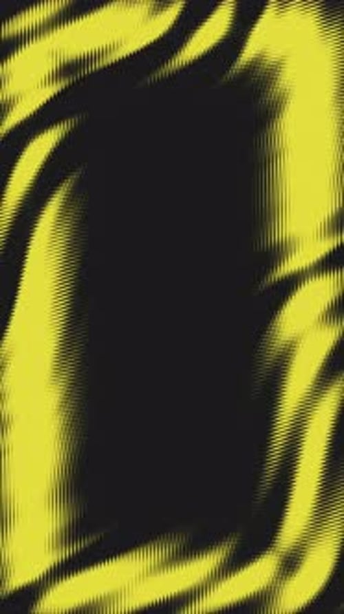 Abstract Halftone Fluid Motion Frame Scratched Pop Art Wavy Dynamic Dotted Flames Vertical Video