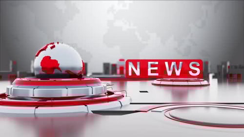 News Background Loop 4k