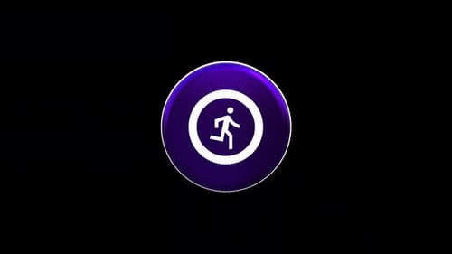 Run Circle Icon