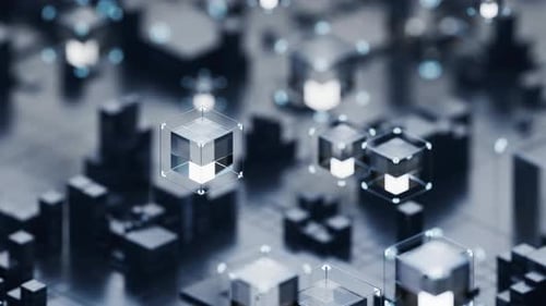 Metallic cube circuit board