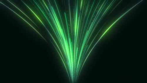 Rapid Data Transfer Speed Themed Background Green V4
