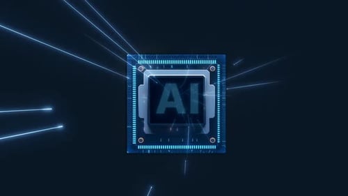Placa de circuito digital AI