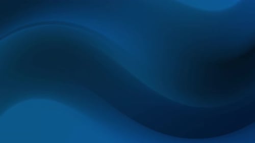 Deep Blue And Teal Abstract Gradient Waves Smooth Fluid Motion Elegant Background