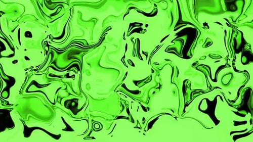 Glow green color glossy animated wave liquid background. neon abstract motion background. rs 170