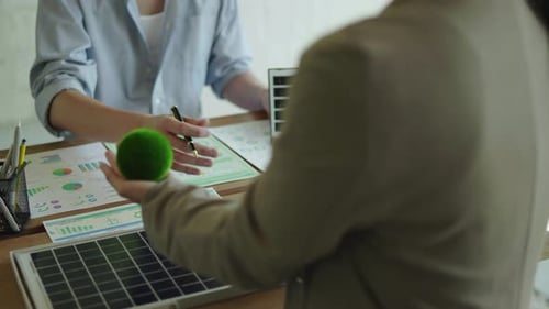 Réunion de stratégie ESG collaborative (siège social)