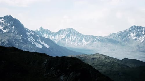 Beautiful Panoramic View of the Mountains