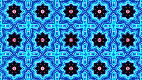 Ornamental Kaleidoscope VJ Loop Background