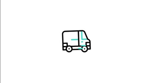 Van Animated Icon