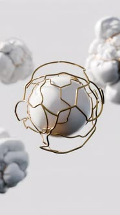 3D Rendering of Cloth Shapes Inflating