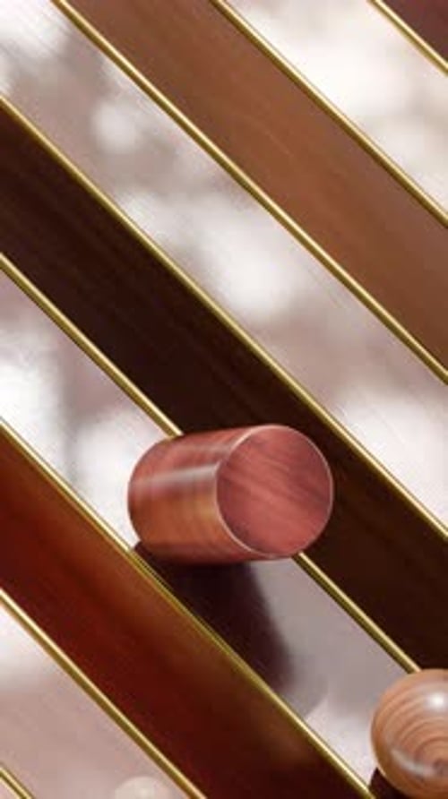 Looping Cilynder 3D Satisfying Animation