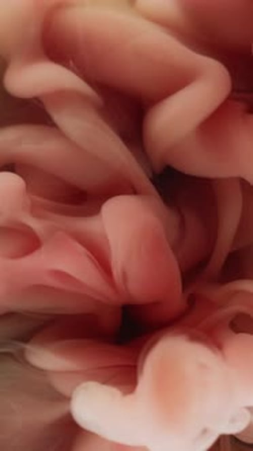 Vertical Wave Fog Mist Ink Dye Flow Haze Explosion