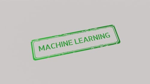 MACHINE LEARNING Stamp