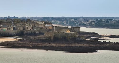 French Landmark on the Atlantic Coast in Brittany