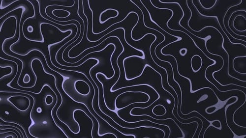Abstract Flowing Glowing Lines Animated Background