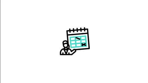Schedule Animated Icon