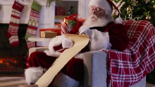 Papá Noel escribe en List Beard