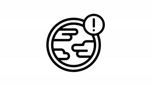 Animation des Krisenlinien-Symbols