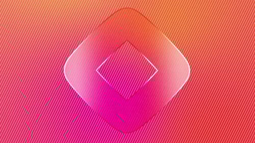 Fundo animado abstrato de gradiente de néon