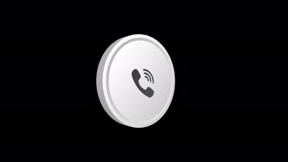 Call Icon Animation Loop, Elements Motion Graphics ft. abstract & app ...