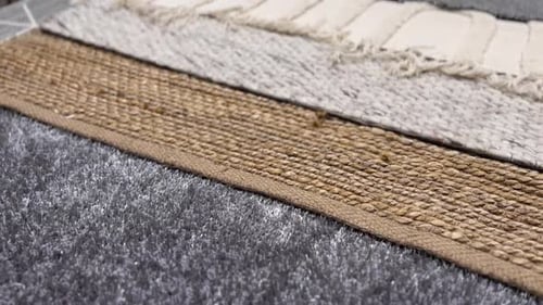 Assortment of Rugs and Carpet Textures