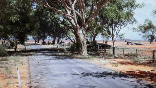 The Open Road in Kimberly of Western Australia