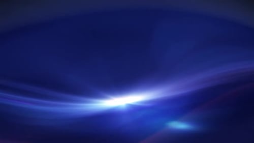 Abstract Blue Light Waves Reveal Motion Background