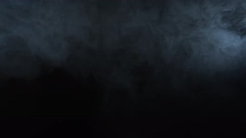 Dynamic White Smoke Fog Effect Background