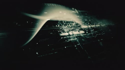 Advanced Data Matrix Simulation Vertical Background 45