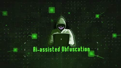 Glitch Hacker Identity Reveal with Digital Grid Overlay