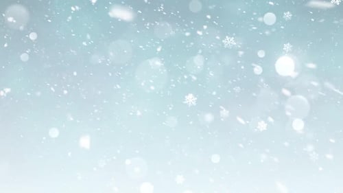 Fondo de nieve de invierno navideño 2