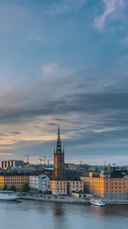 Stockholm Sweden Skyline Cityscape Famous