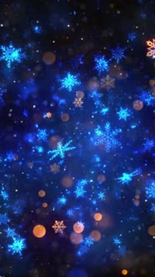 Weihnachtsschnee- und Schneeflocken-Hintergrund 4