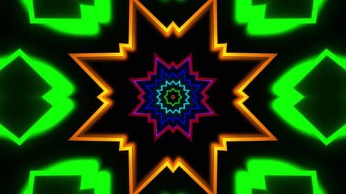 Vibrant Digital Glow Background