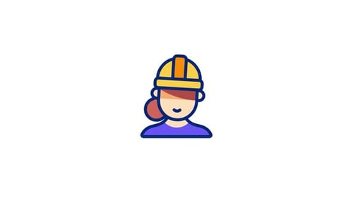 Worker Animated Icon
