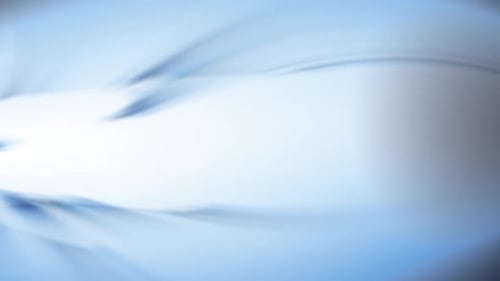 Abstract Blue and White Fluid Lines Background