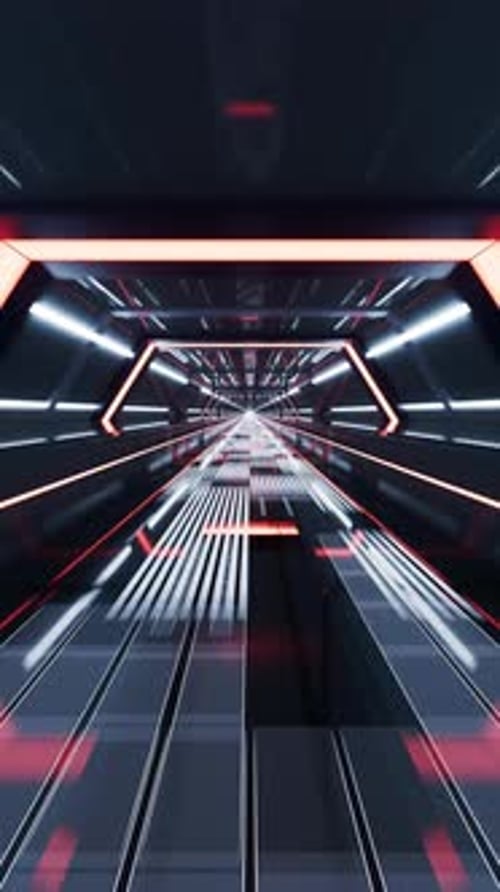 Dark tunnel with technology structure