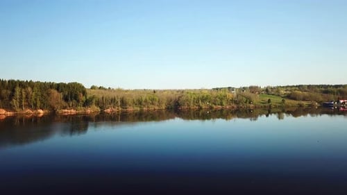 Fishermen On The Banks Of The Western Dvina River Near The Village Of Barvin 01