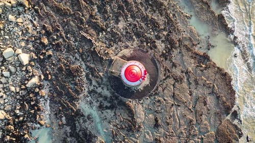 lighthouse birds eye view