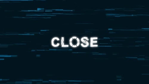 Close Text Animation