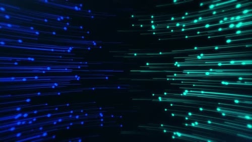 Line Particles Background