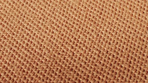 Orange Textile Cloth Texture Closeup Macro Fashion Fabric Multicolor Cotton Clothes