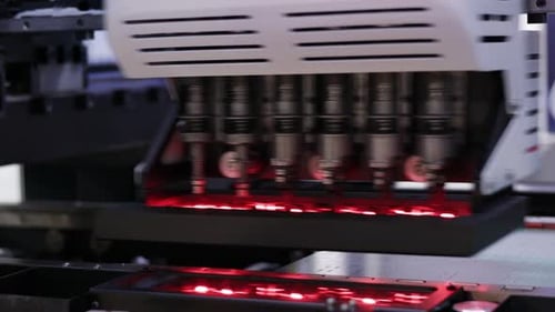 Automated Factory Machine for Circuit Board Manufacturing